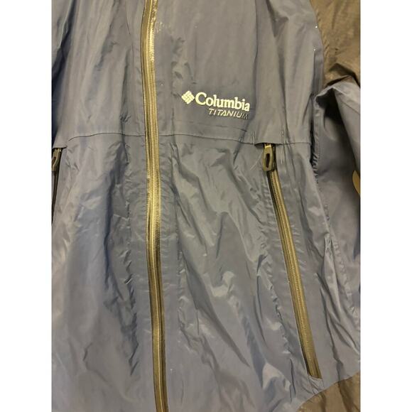 Columbia Titanium Omni-Tech Hiking Outdoors Jacket Medium - Picture 2 of 6